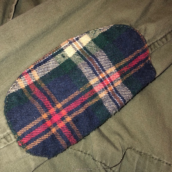 SOlD  green utility jacket - Picture 3 of 4